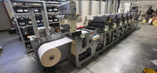 Flexo and label printing machine
